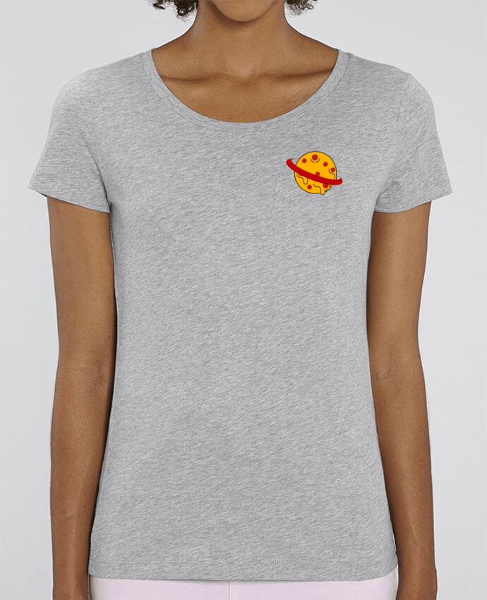 T-shirt Femme Planète Pizza par WBang