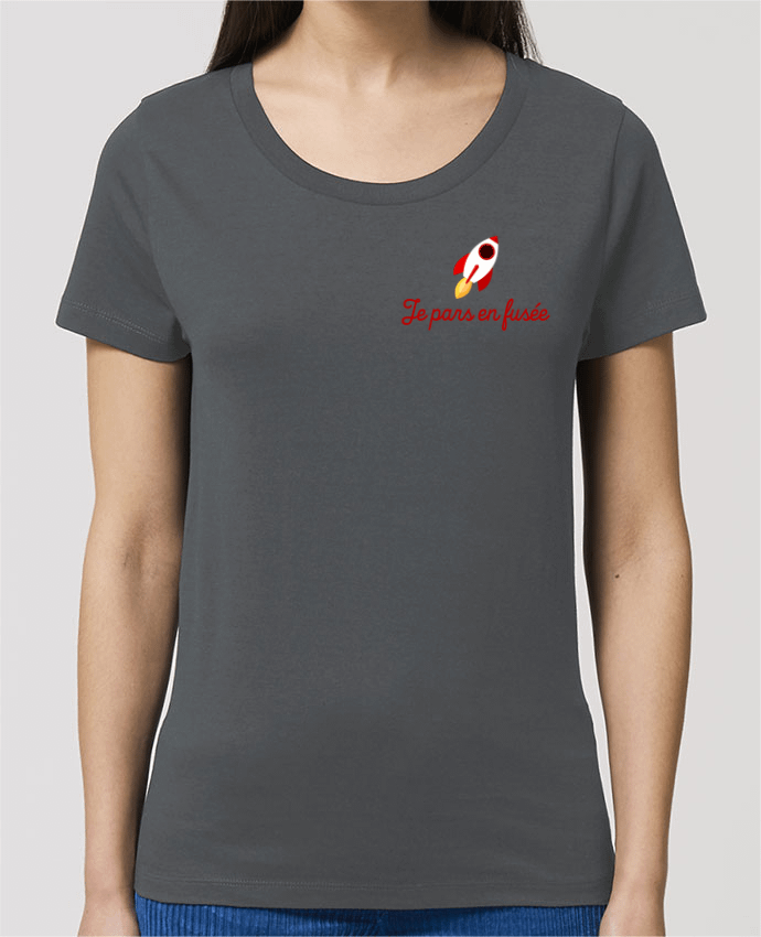 Essential women\'s t-shirt Stella Jazzer Je bys en fusée by WBang