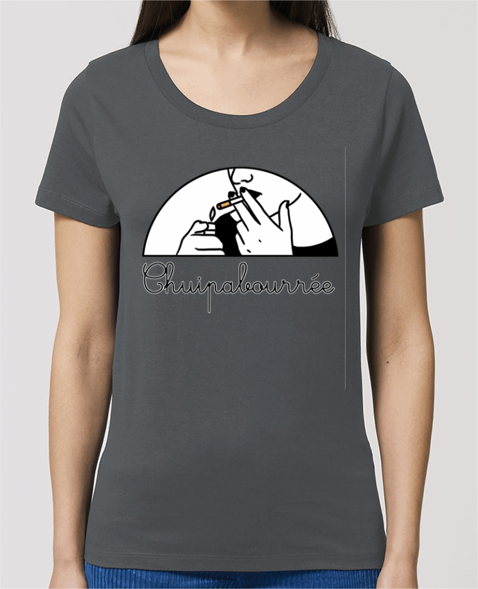 T-shirt Femme Chuipabourrée par tattooanshort