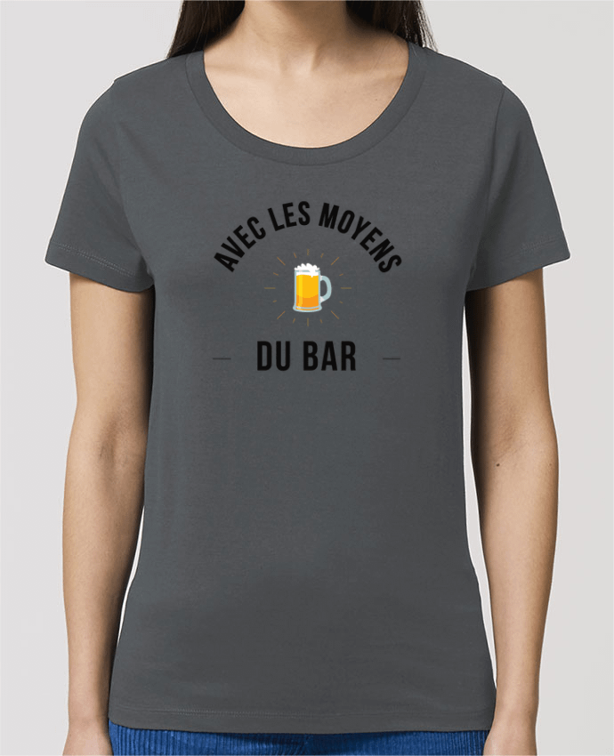 Camiseta Essential pora ella Stella Jazzer Avec les moyens du bar por Ruuud