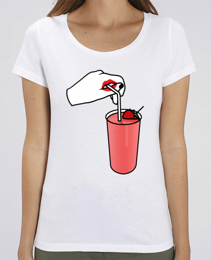 T-shirt Femme Milk shake par tattooanshort