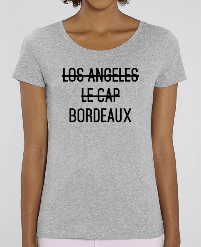 T-shirt Femme 1er Bordeaux par tunetoo