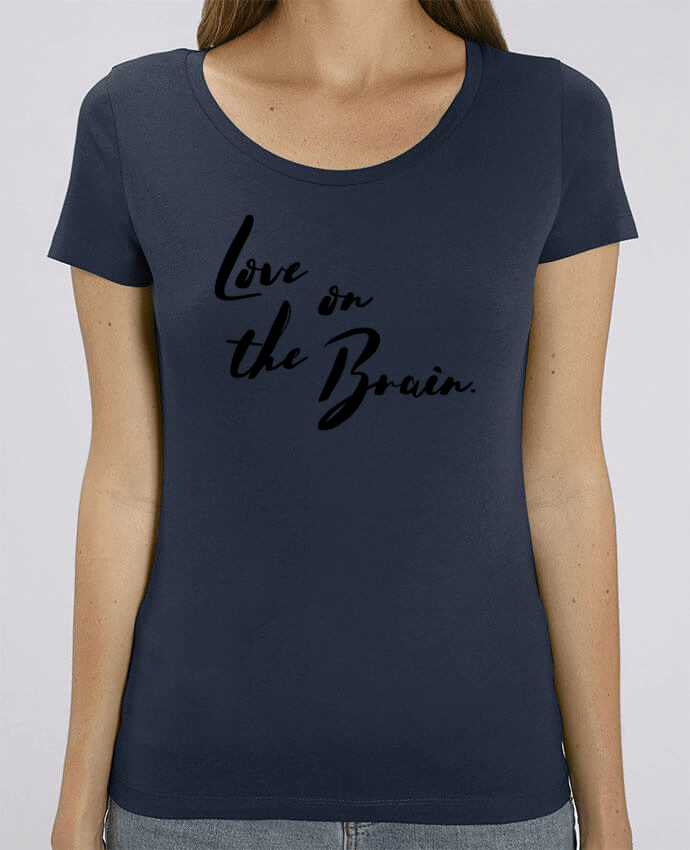 Camiseta Essential pora ella Stella Jazzer Love on the brain por tunetoo