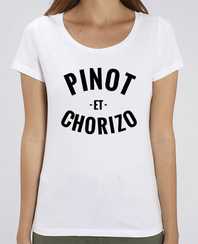 T-shirt Femme Pinot et chorizo par tunetoo