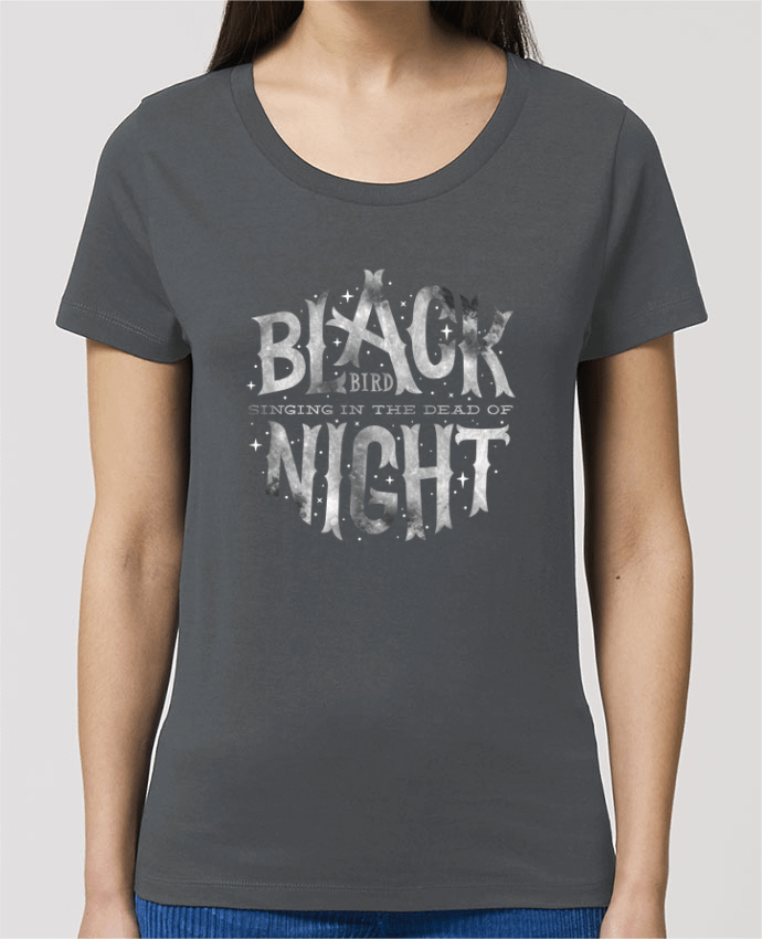 Essential women\'s t-shirt Stella Jazzer BlackBird by 