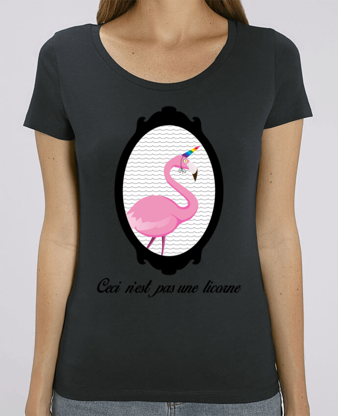 Essential women\'s t-shirt Stella Jazzer ceci n'est pas une licorne by MimiVonCracra
