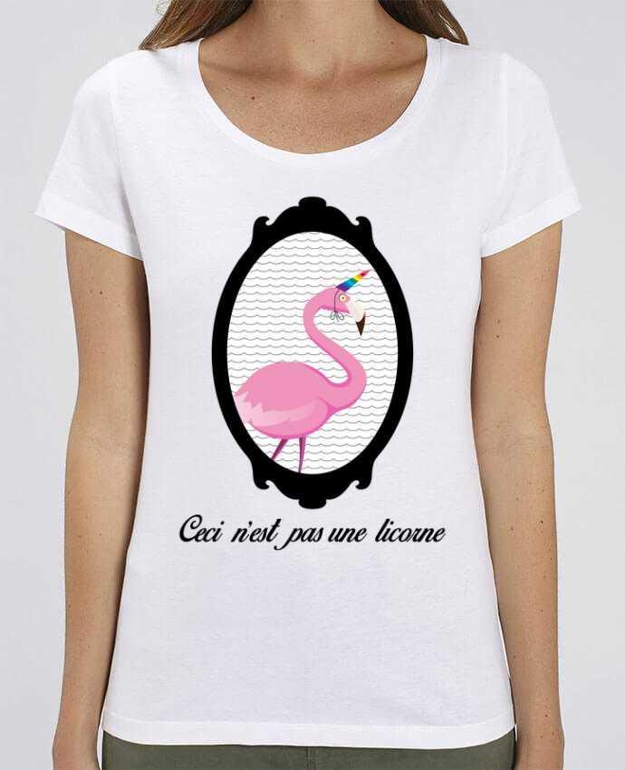 T-shirt Femme ceci n'est pas une licorne par MimiVonCracra