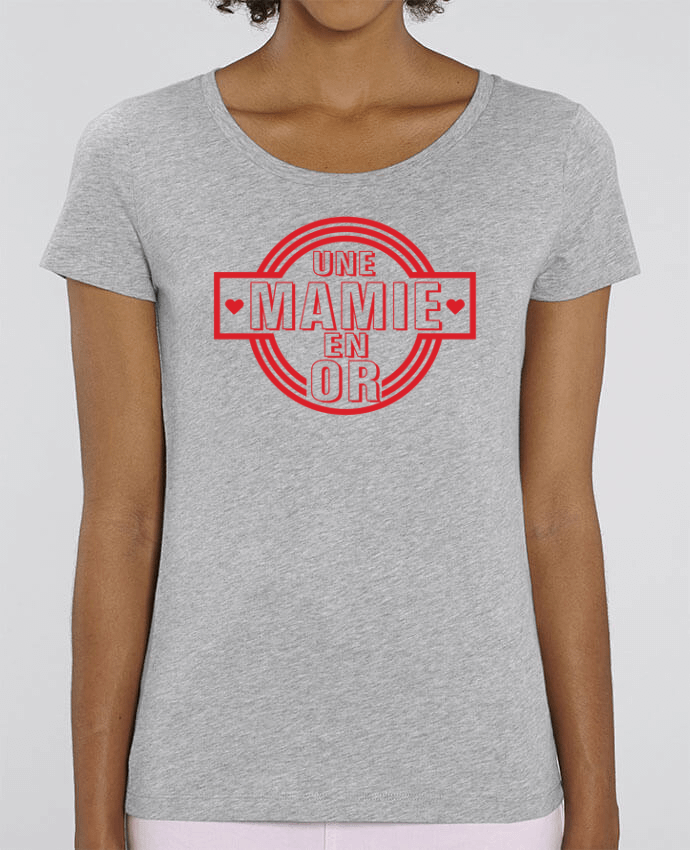 T-shirt Femme Une mamie en or par tunetoo