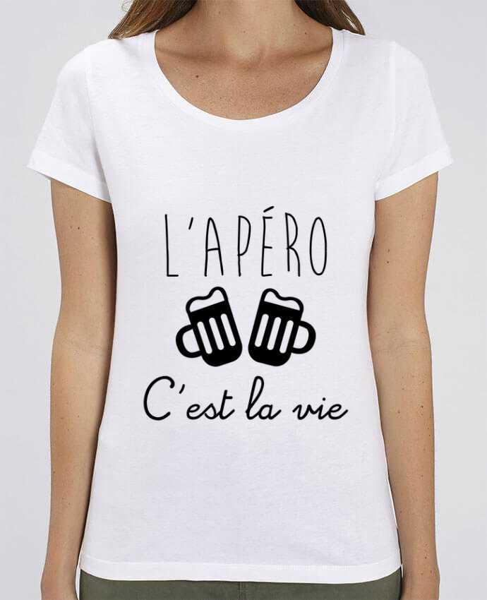 T-Shirt Essentiel - Stella Jazzer L'apéro c'est la vie , humour , alcool , drôle by Benichan