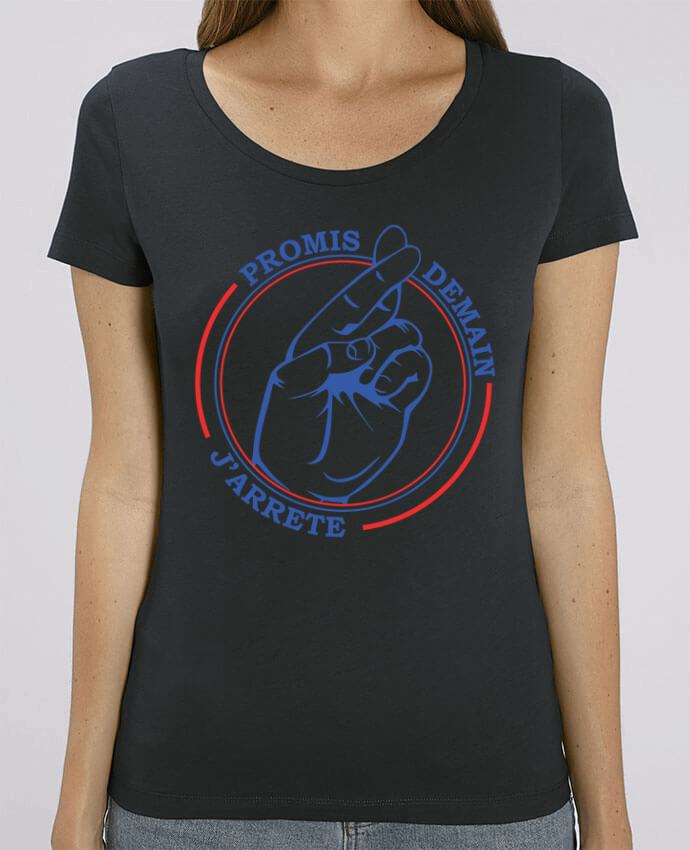 T-shirt Femme Promis, doigts croisés par Promis