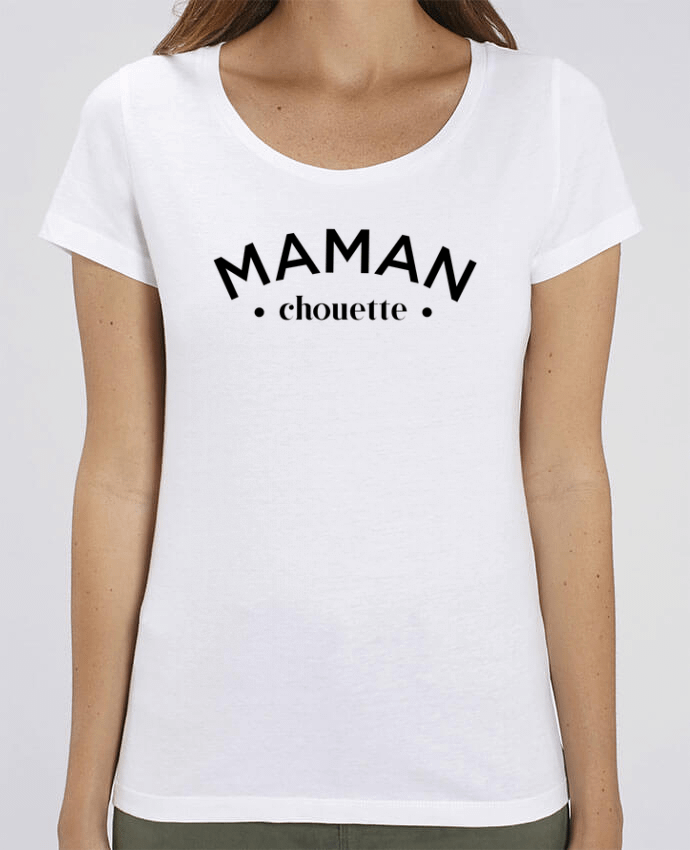 Essential women\'s t-shirt Stella Jazzer Maman chouette by tunetoo