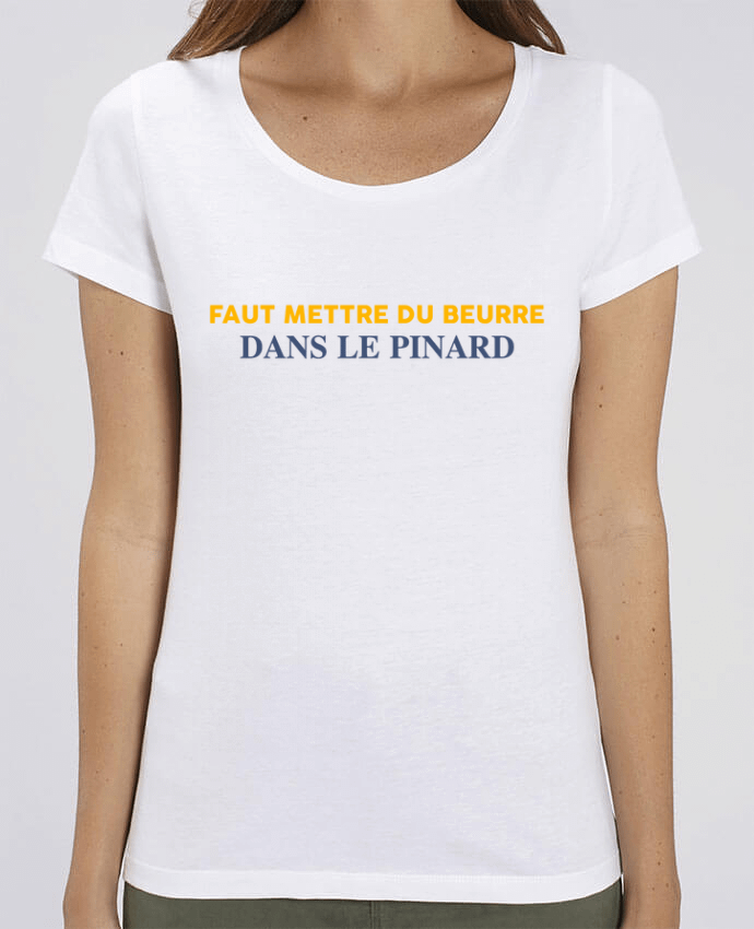 T-shirt Femme Ça met du beurre par tunetoo