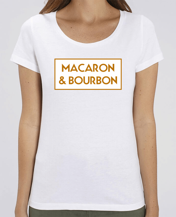 T-shirt Femme Macaron et bourbon par tunetoo