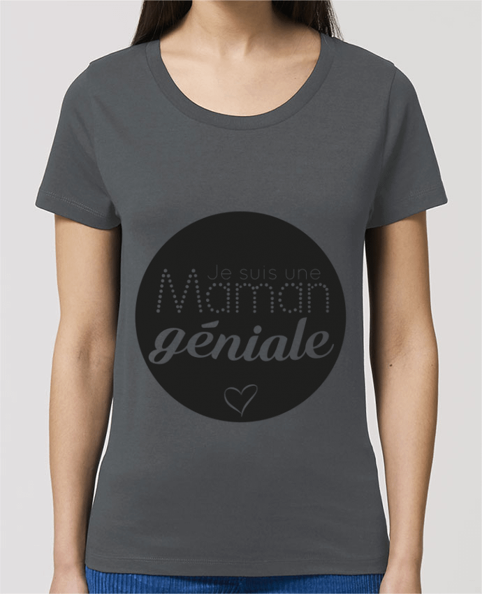 T-shirt Femme Maman géniale par IDÉ'IN