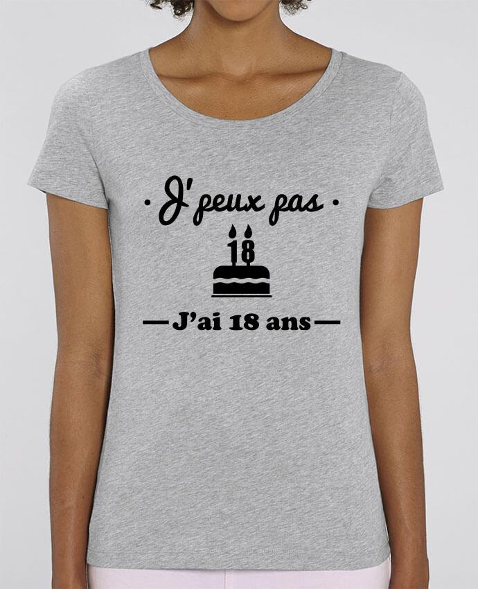 T-shirt Femme J'peux pas j'ai 18 ans, cadeau d'anniversaire par Benichan