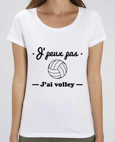 T-shirt Femme J'peux pas j'ai volley , volleyball, volley-ball par Benichan