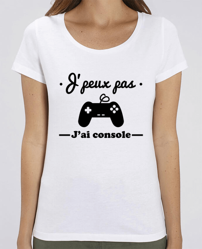 T-shirt Femme J'peux pas j'ai console ,geek,gamer,gaming par Benichan