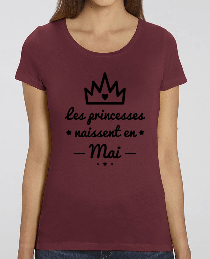Essential women\'s t-shirt Stella Jazzer Les princesses naissent en mai, princesse, cadeau d'anniversaire by Benichan