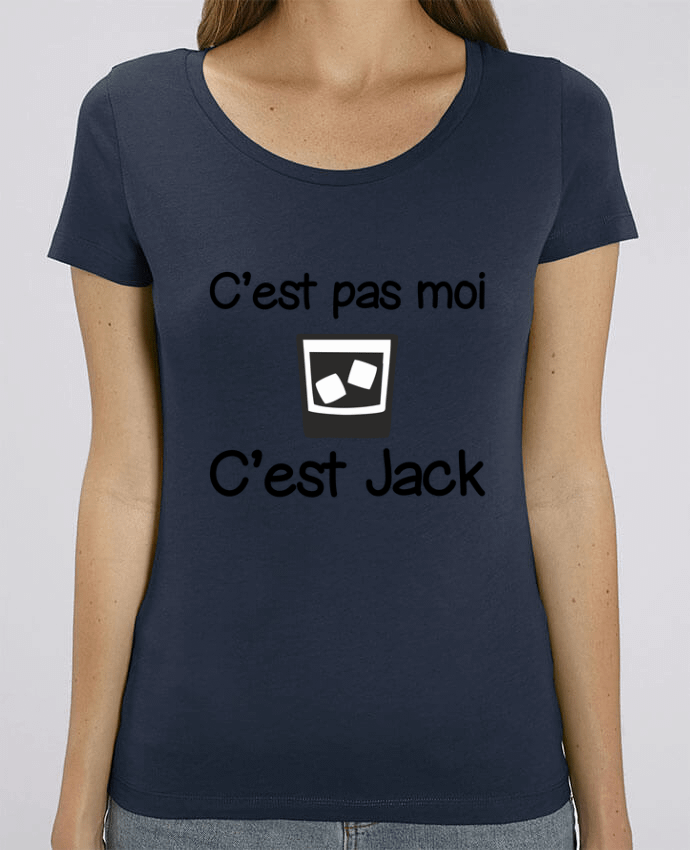 T-shirt Femme C'est pas moi c'est Jack par Benichan