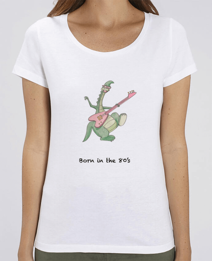 T-shirt Femme BORN IN THE 80's par La Paloma
