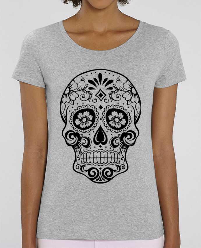 T-shirt Femme Tête de Mort par Freeyourshirt.com