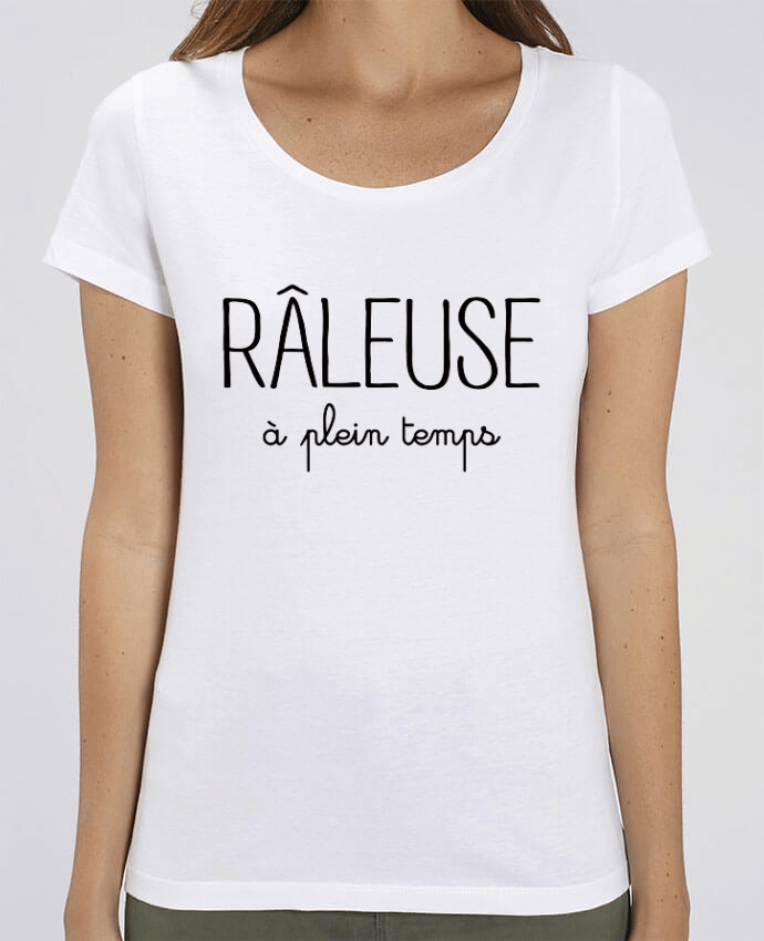 T-shirt Femme Râleuse à plein temps par Freeyourshirt.com