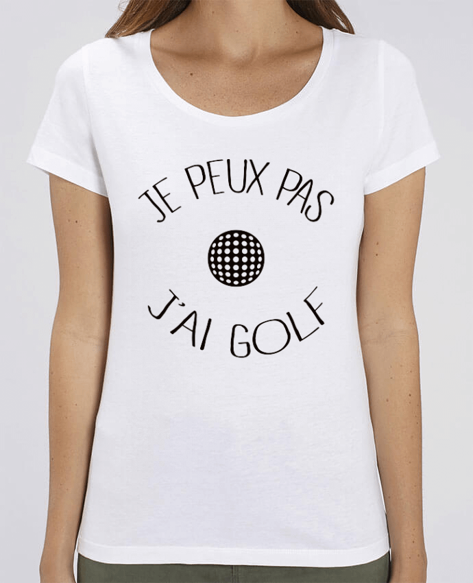 T-shirt Femme Je peux pas j'ai golf par Freeyourshirt.com