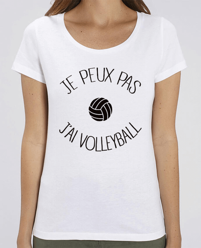 T-shirt Femme Je peux pas j'ai volleyball par Freeyourshirt.com