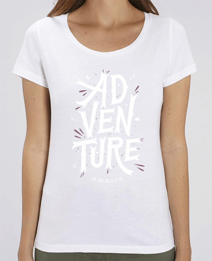 T-shirt Femme Adventure Awaits par 
