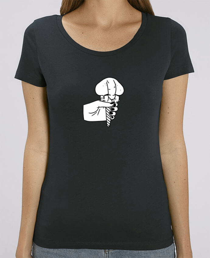 T-shirt Femme Ice cream par tattooanshort