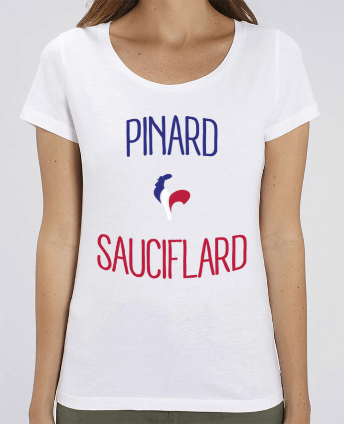 T-shirt Femme Pinard Sauciflard par Freeyourshirt.com