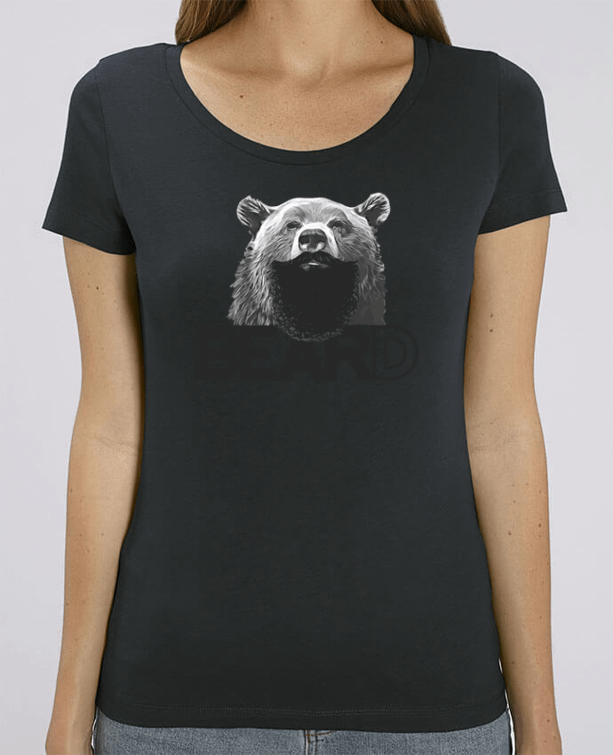 T-shirt Femme Ours barbu - BearD par justsayin