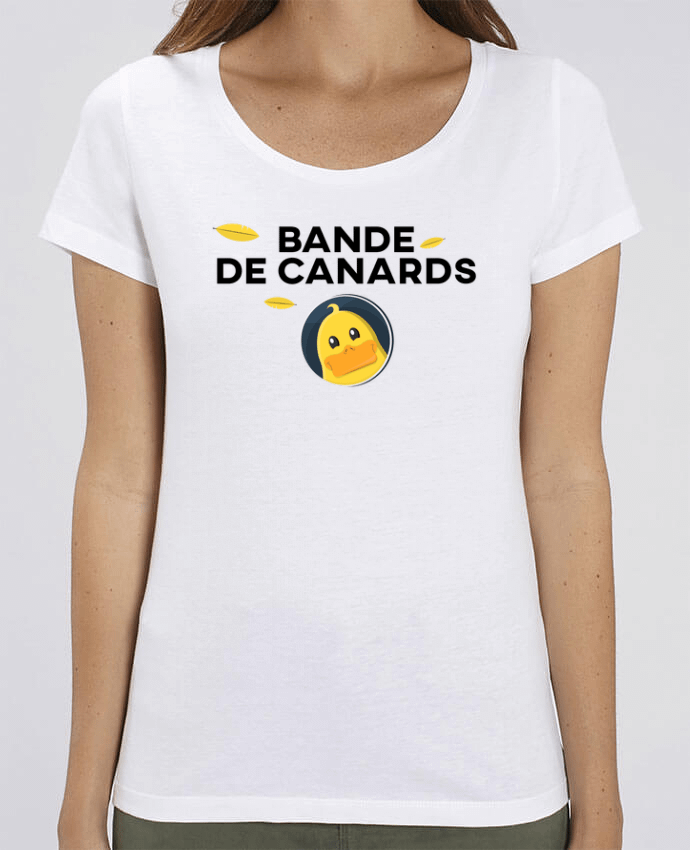 T-shirt Femme Bande de canards par tunetoo
