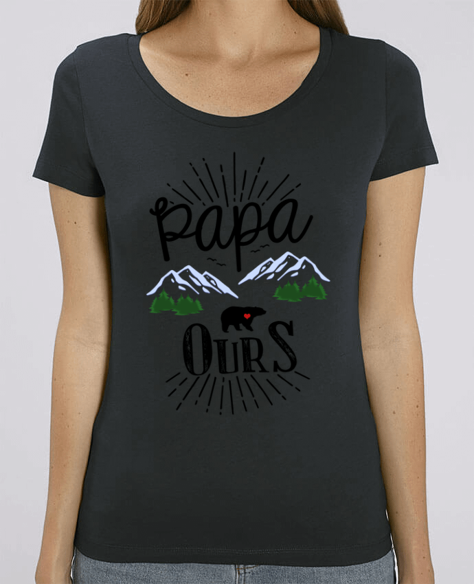 T-shirt Femme Papa Ours par 