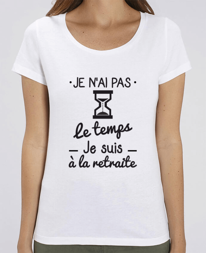 Camiseta Essential pora ella Stella Jazzer Pas le temps, je suis à la retraite, tee shirt retraité por Benichan