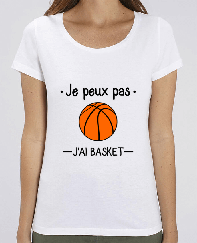 T-shirt Femme Je peux pas j'ai basket,basketball,basket-ball par Benichan