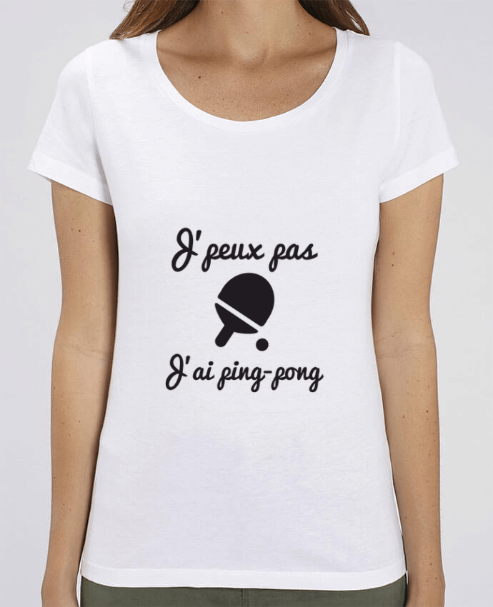 T-shirt Femme J'peux pas j'ai ping-pong,pongiste,je peux pas j'ai ping pong par Benichan