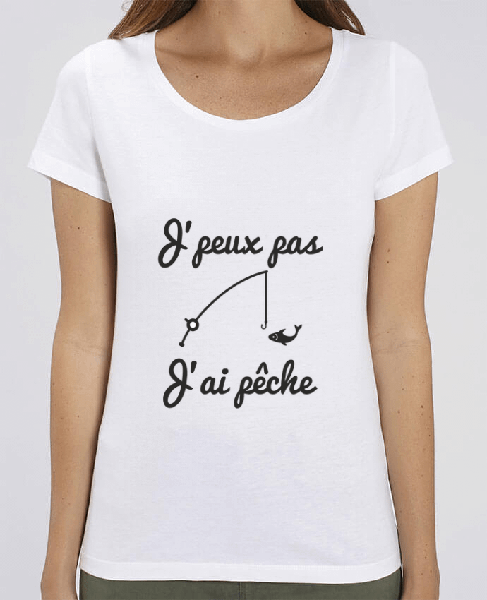 Essential women\'s t-shirt Stella Jazzer J'peux pas j'ai pêche,tee shirt pécheur,pêcheur by Benichan