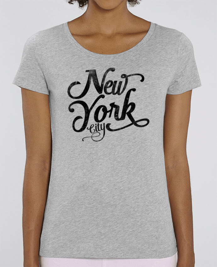 T-Shirt Essentiel - Stella Jazzer New York City typographie by justsayin