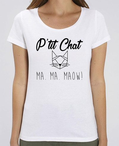T-shirt Femme p'tit chat par Zdav