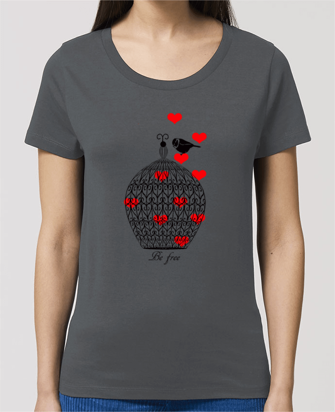 T-shirt Femme Be free par Les Caprices de Filles