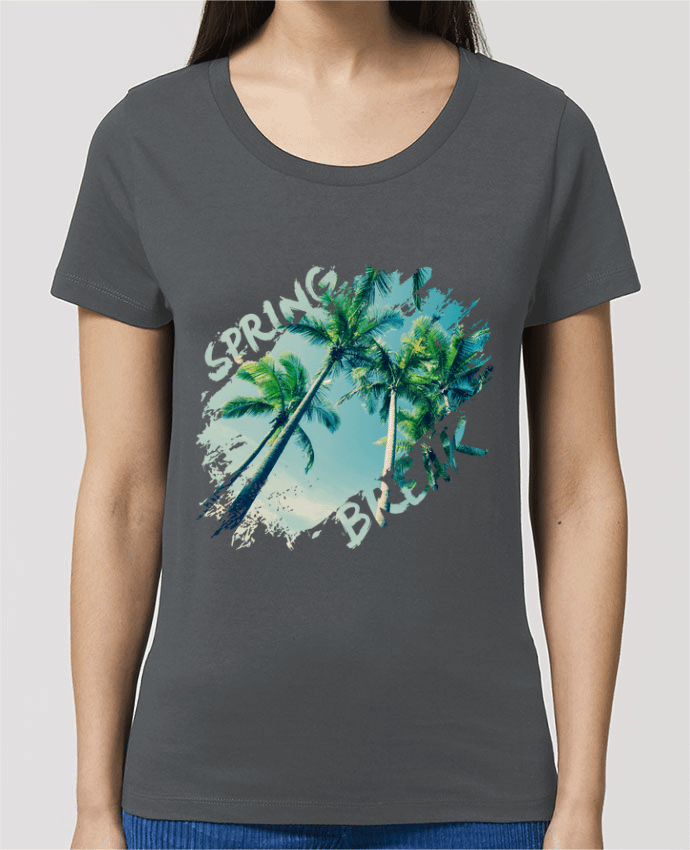 Essential women\'s t-shirt Stella Jazzer Spring Break by Esteban