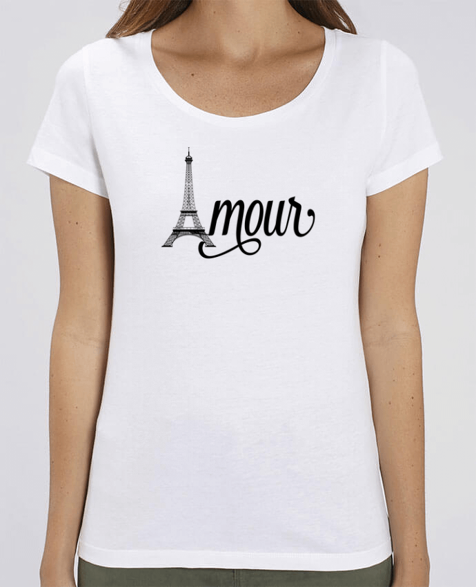 T-shirt Femme Amour Tour Eiffel - Paris par justsayin