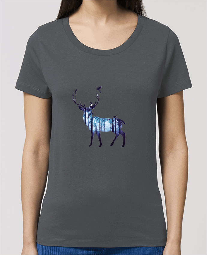 Camiseta Essential pora ella Stella Jazzer Deer por Likagraphe