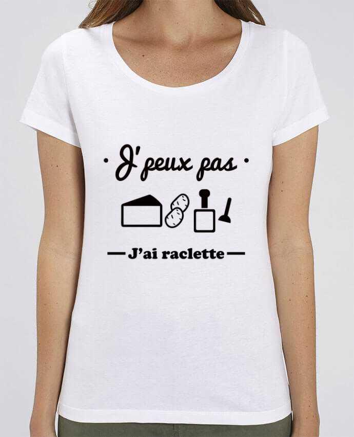 T-shirt Femme J'peux pas j'ai raclette par Benichan