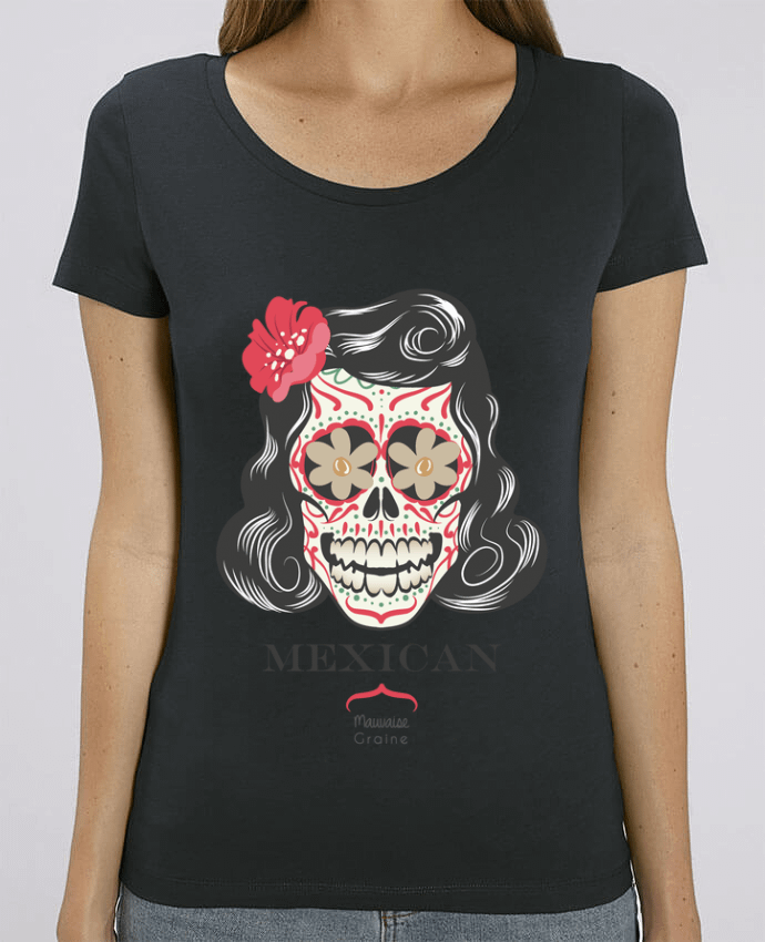 Camiseta Essential pora ella Stella Jazzer Mexican crane por Mauvaise Graine