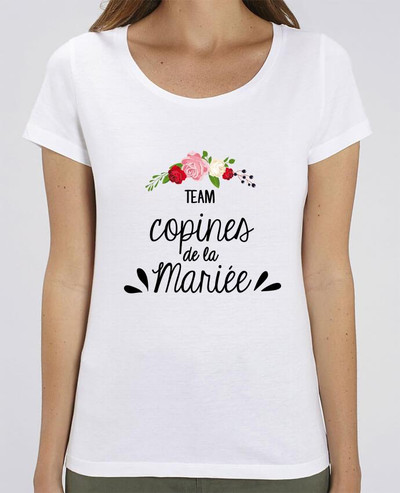 T-shirt Femme TEAM COPINES DE LA MARIEE par FRENCHUP-MAYO