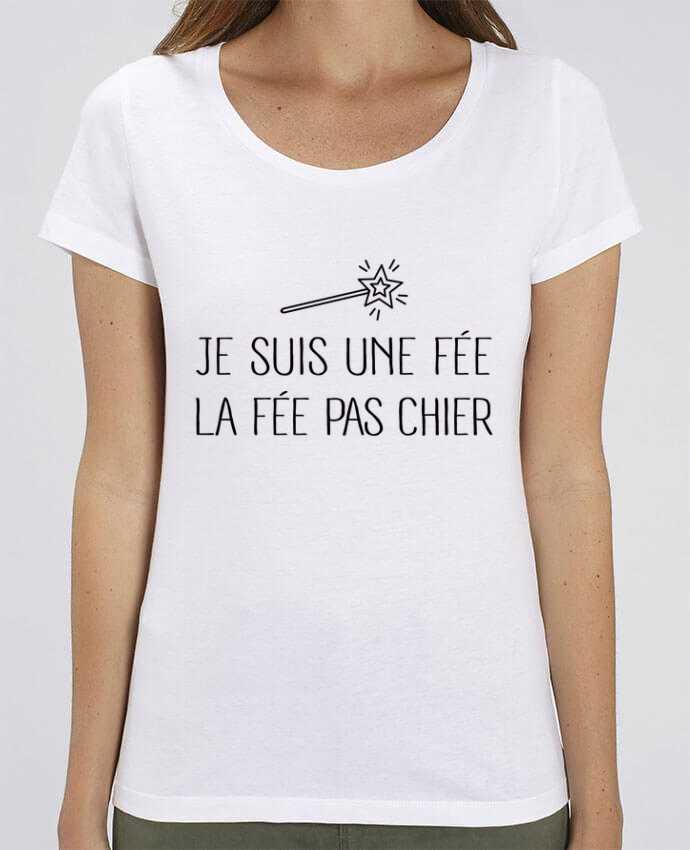 Camiseta Essential pora ella Stella Jazzer Je suis une fée la fée pas chier por Freeyourshirt.com