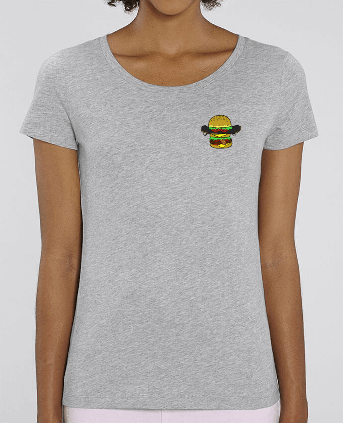 Camiseta Essential pora ella Stella Jazzer Skateburger por Salade
