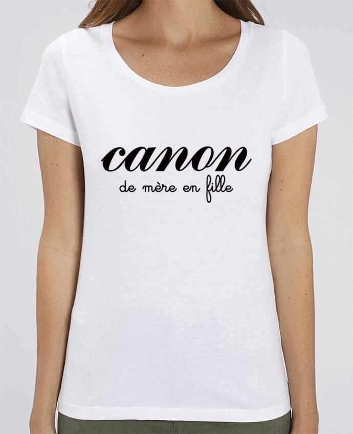 Essential women\'s t-shirt Stella Jazzer Canon de mère en fille by Freeyourshirt.com